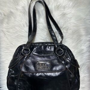 KGB Black Women's Shoulder Bag